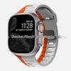 IWatch7 Diamond Buckle Horizontal Striped S9 Силиконовый ремешок для Apple Watch 8/Ultra