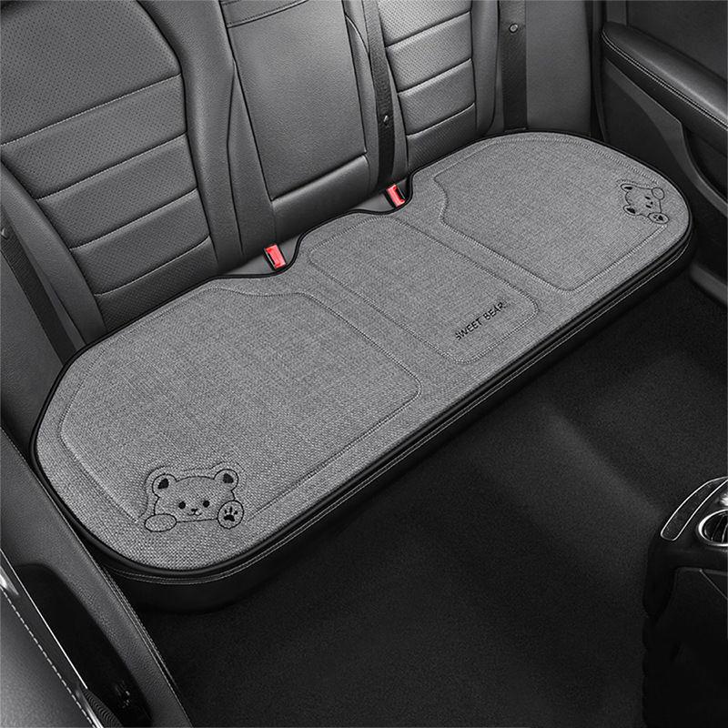 1Pcs Breathable Cartoon Bear Car Seat Cover Non-Slip Cushion for Women's Protection