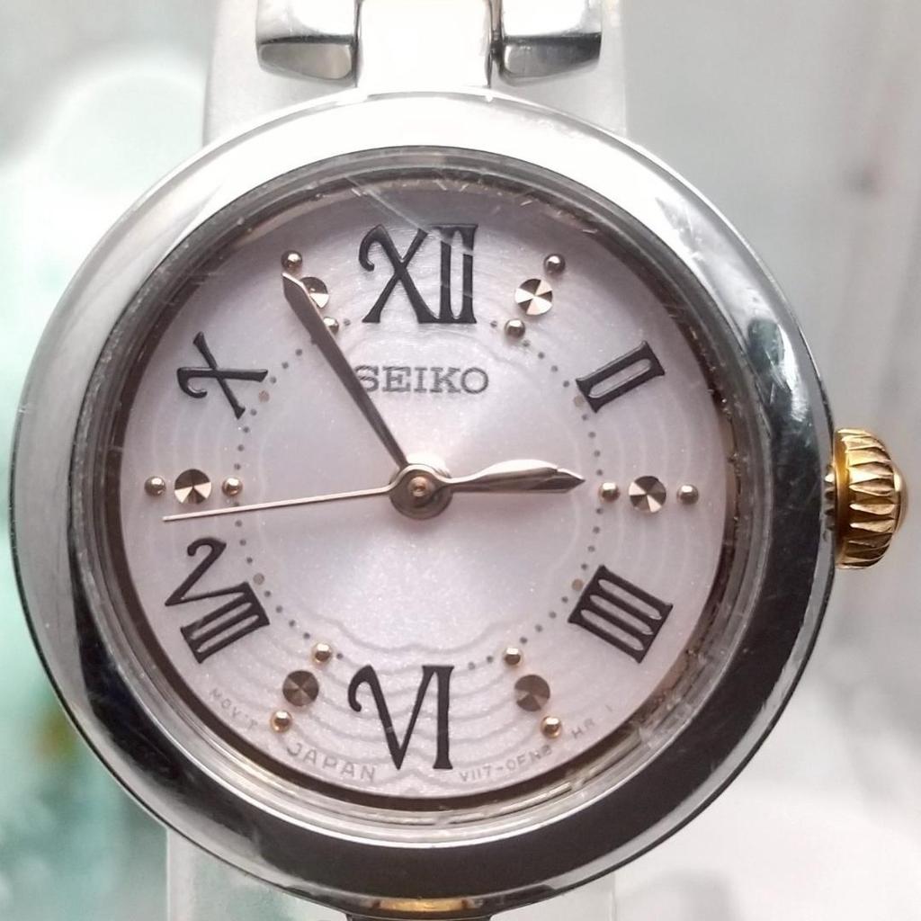 [USED] Working Seiko Women's Watch with Pink Dial