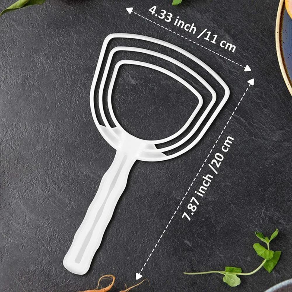 4 шт. Многофункциональный пластиковый скребок для мяса Ручной ручной скребок для рыбьей чешуи Белой кости Кухонный
