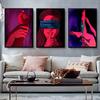 Sexy Nude Woman Men Lover Nude Body Sex Posters and Prints Canvas Paintings Abstract Wall Art Pictures for Living Home Decor