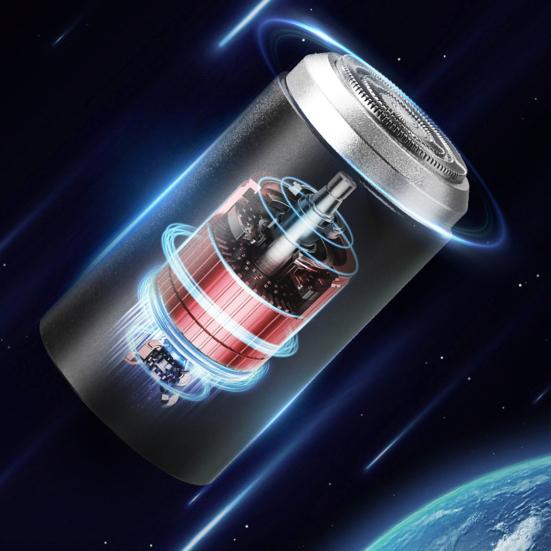 Мини-электробритва USB-C перезаряжаемая IPX7 водонепроницаемая дорожная бритва портативная мужская триммер для удаления волос бороды инструмент для отца мужа парня подарок