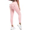 Брюки для йоги Peach Hip Work Tight с высокой талией и карманами, эластичные, с пуговицей, для бега и фитнеса, быстросохнущие, женские