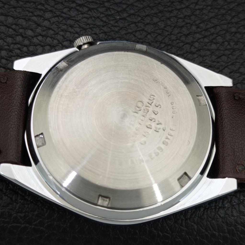 АВТОМАТИЧЕСКИЕ ВИНТАЖНЫЕ ОТРЕМОНТИРОВАННЫЕ МУЖСКИЕ ЧАСЫ SEIKO 5 7009A ЯПОНИЯ С КРАСНЫМ ЦИФЕРБЛАТОМ a445607-1