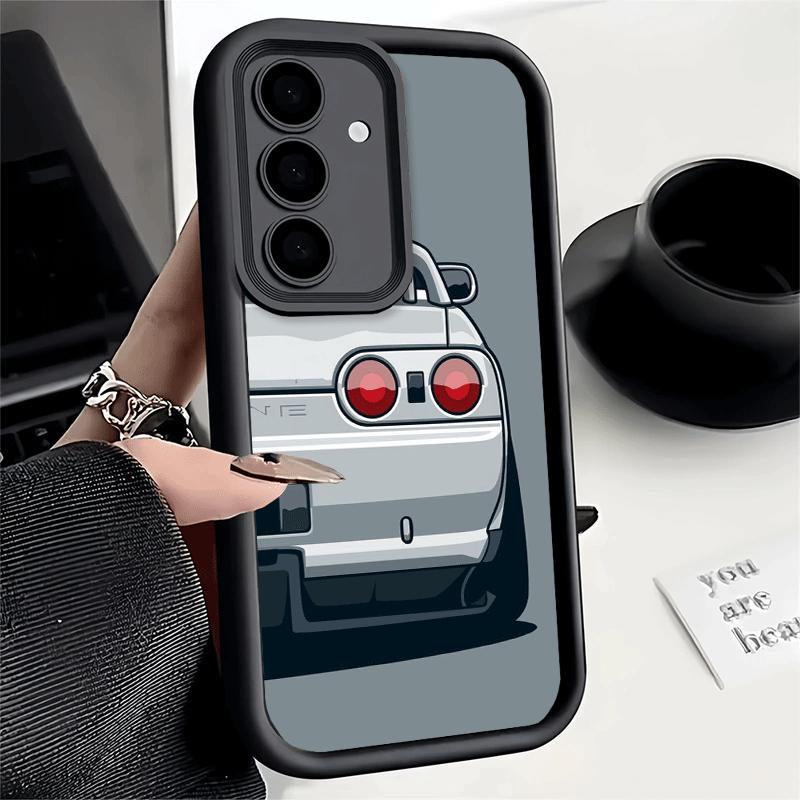 Чехол для телефона для Samsung Galaxy A17 A16 A15 A14 A13 JDM Спортивные автомобили Минималистичный дизайн A56 A36 A26 A55 A35 A25 A54 A34 A24 A53 A33