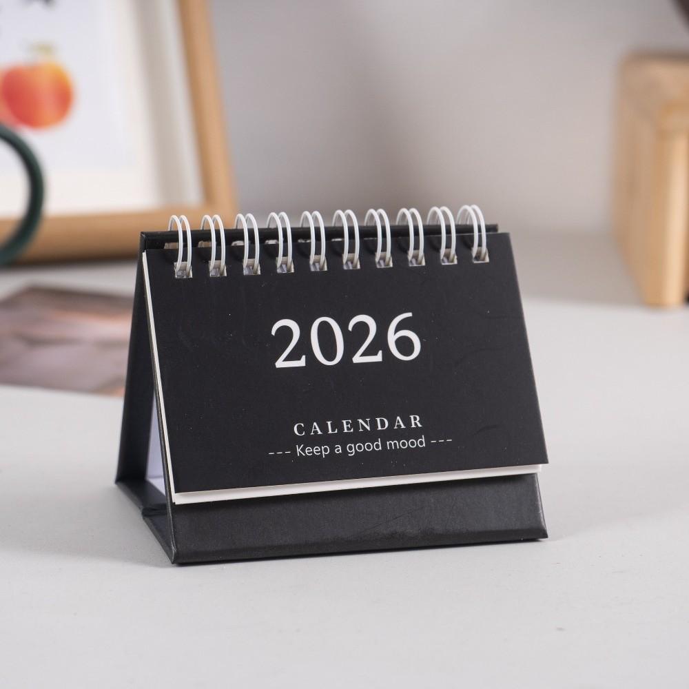 Desktop Decoration 2026 Desk Calendar Portable Schedule Planner  Office School Supplies