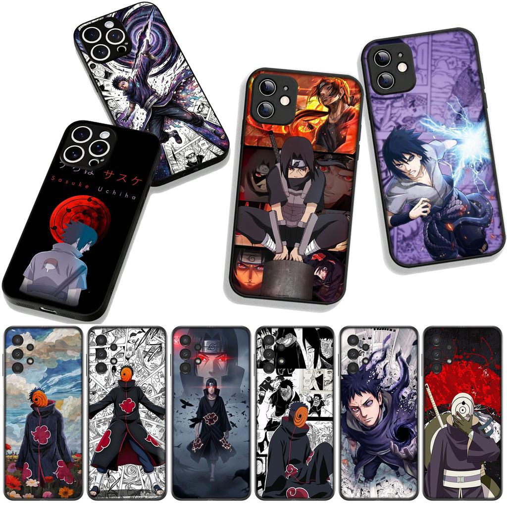 Tobi Sasuke Narutos Obito Uchiha Itachi for Motorola G54 G05 G24 G55 G75 G85 G15 G57 G86 Power Edge 50 30 Fusion neo Pro Case