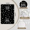 Black Paw Farmhouse Kitchen Towels Decor Gifts for Women Pet Lovers, A House is Not A Home Without Paw Prints Decorative Bathroom Towels, Funny Dish