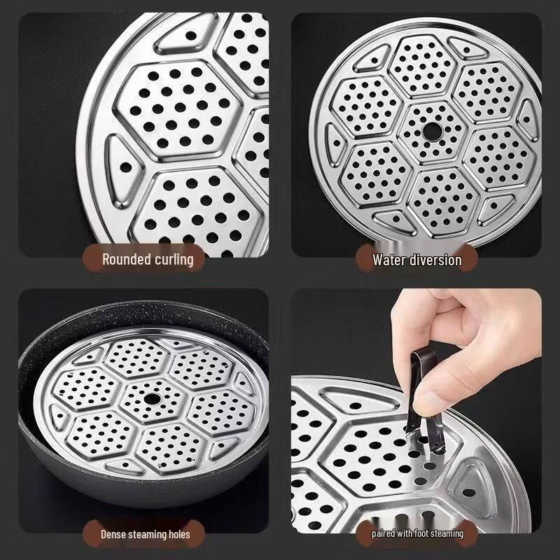 Многоцелевая вставка-пароварка ZISIZ из нержавеющей стали