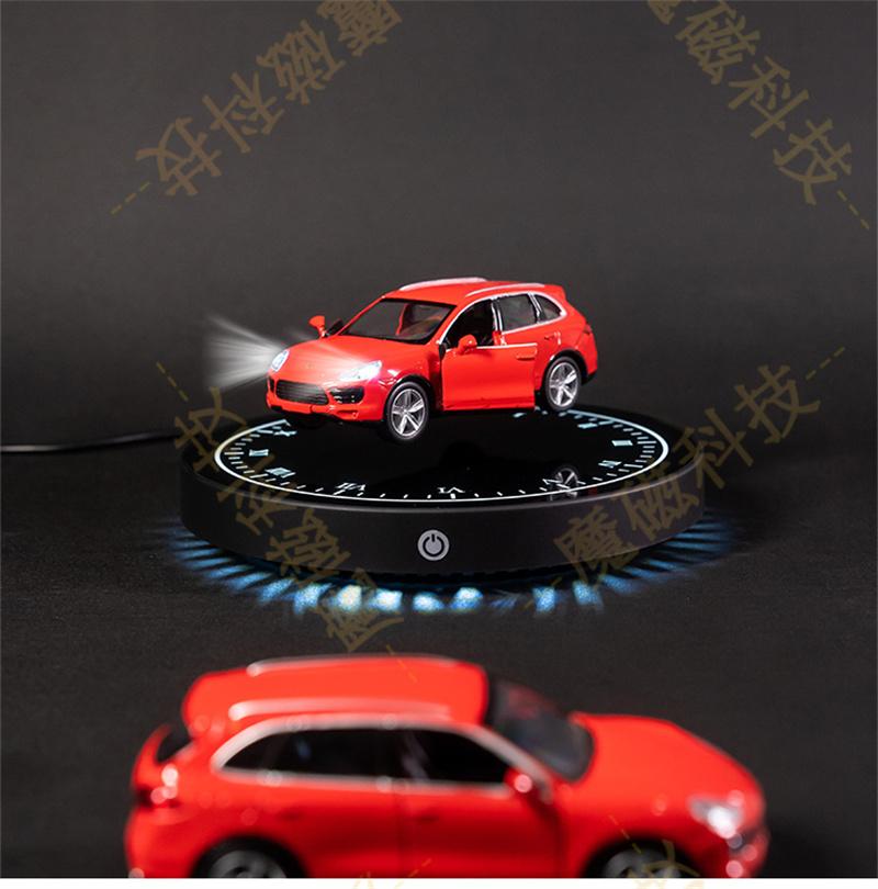 Magnetic Levitating Car with Metal Base, 360° Free Rotation, Home Office Docoration, Unique Business Gift, Creative Gift