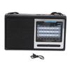 Портативное AM FM SW радио Полный диапазон Bluetooth Музыкальный плеер Проигрыватель для пожилых Компактный Мульти