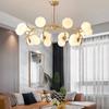 Nordic Luxury Living Room Pendant Magic Bean Spherical Home Decoration Спальня Столовая Светильники Внутреннее светодиодное подвесное освещение
