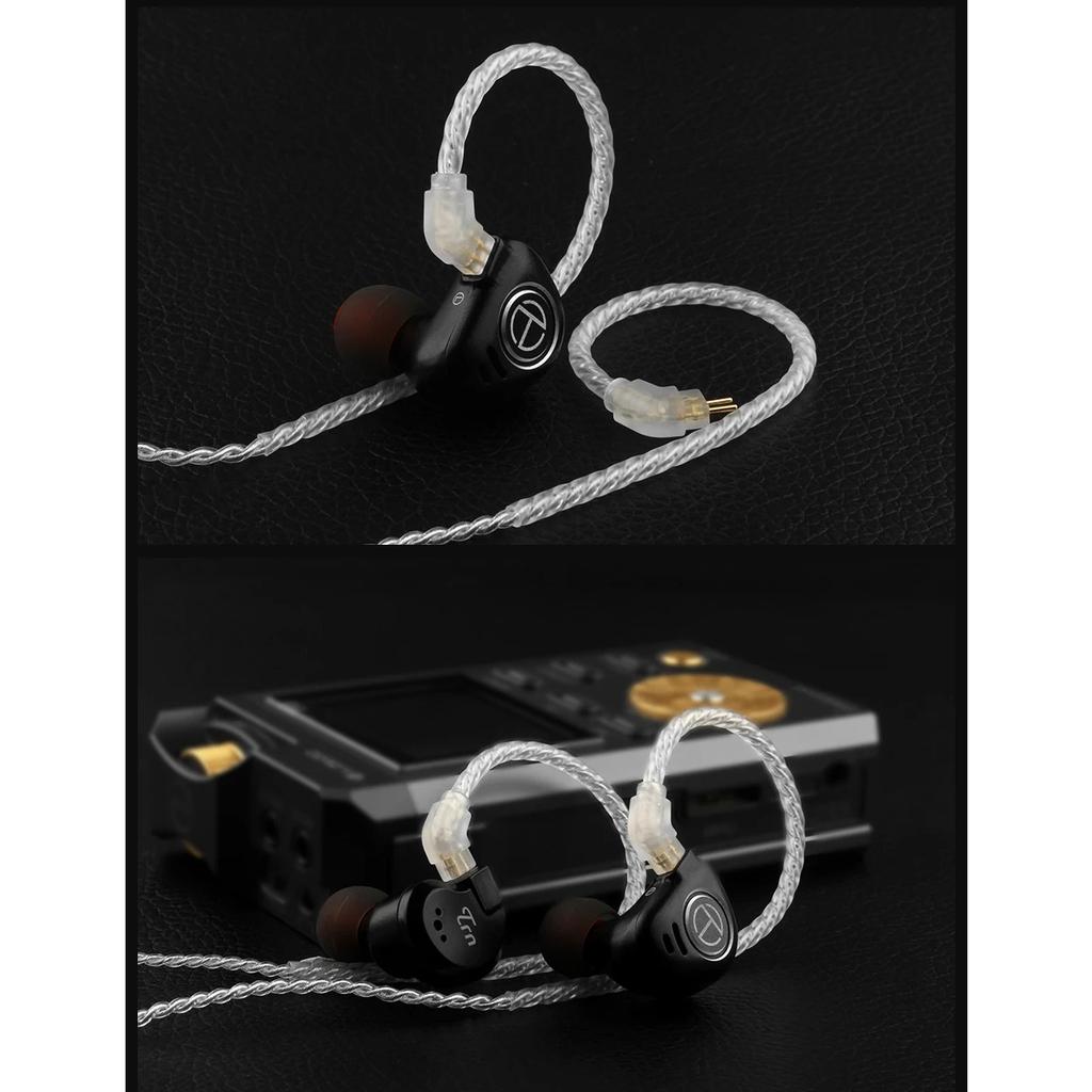 TRN Кабель A7 посеребренный кабель HIFI наушники MMCX/2Pin разъем используется для TRN V10/V20/V60 V90 TRN VX PROTA1 MT1 для KZ