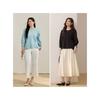 Round Neck Versatile T-Shirt: Xianlixiu Plus Size Women's Fashionable Design Split Hem Top for Plus Size Women, New Spring Collection