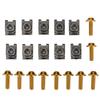 5*16MM Motorcycle Fairing Body Bolt Kit Screw Spire Speed Fastener Clip Nut
