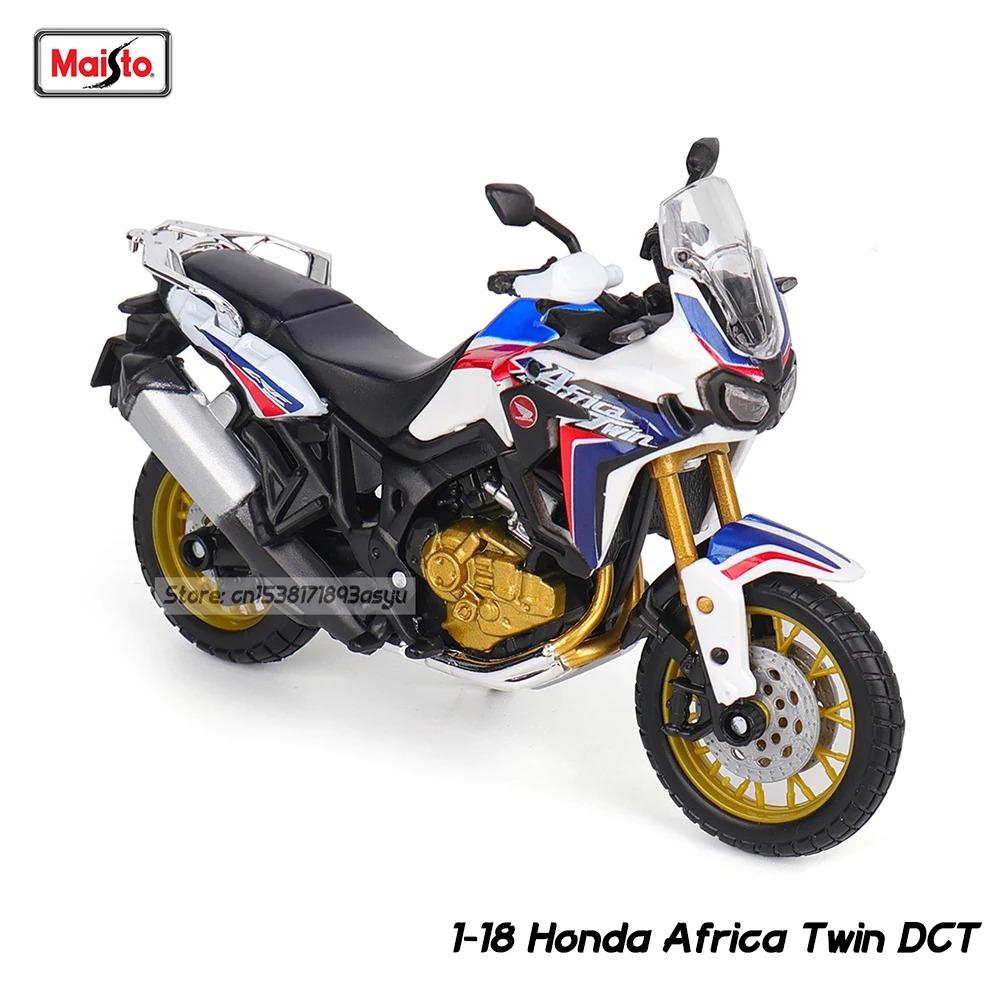 Maisto 1:18 Honda CRF450R Africa Twin DCT 600F Static Die Cast Vehicles Collectible Hobbies Motorcycle Model Toys