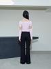 ITOV SEOUL Off-Shoulder Cutout Knit Pique