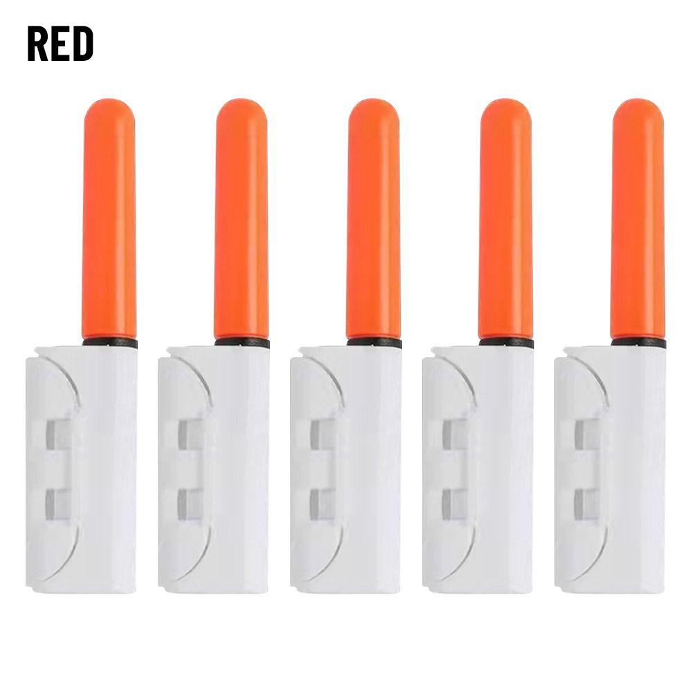 5 шт. полезный поплавок ночной красный/зеленый/взрывная вспышка темный сигнализатор поклевки светящаяся палочка флуоресцентный свет наконечник удочки светящаяся палочка