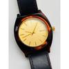 Used NIXON TIME TELLER in Tortoiseshell x Gold Color! [New Battery]