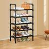 Heavy-Duty Metal Shoe Storage Shelf Sturdy Construction Strong Load-bearing Simple Installation Boot Shoe Rack