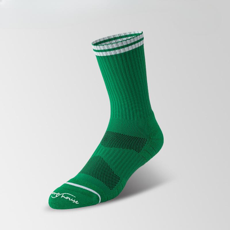 Мужские весенне-осенние спортивные трендовые носки-трубы повседневные однотонные всех видов