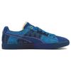 Dapper Dan x Puma Clyde Vintage Pre-Game Runway - Синие мужские кроссовки Ярко-синий Озерно-синий 392082-01