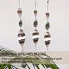 3D Spiral Wind Spinner Bird Scare Decoration Outdoor Garden Yard Farm Hanging Stainless Steel Wind Chime Bird Deterrent Device Ornament