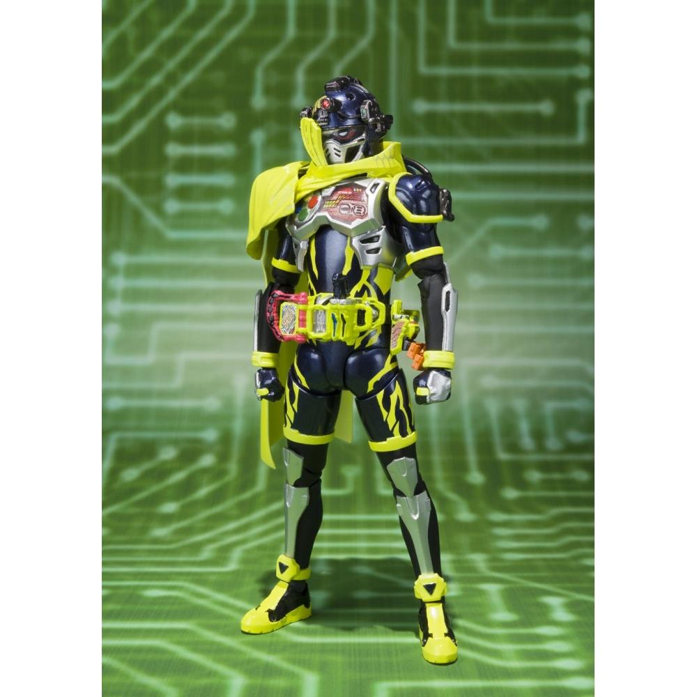S.H.Figuarts Kamen Rider Ex-Aid Kamen Rider Snipe Стреляющий Игрок Уровень 2 Прибл.. Окрашенная подвижная фигура из АБС и ПВХ, 145 мм