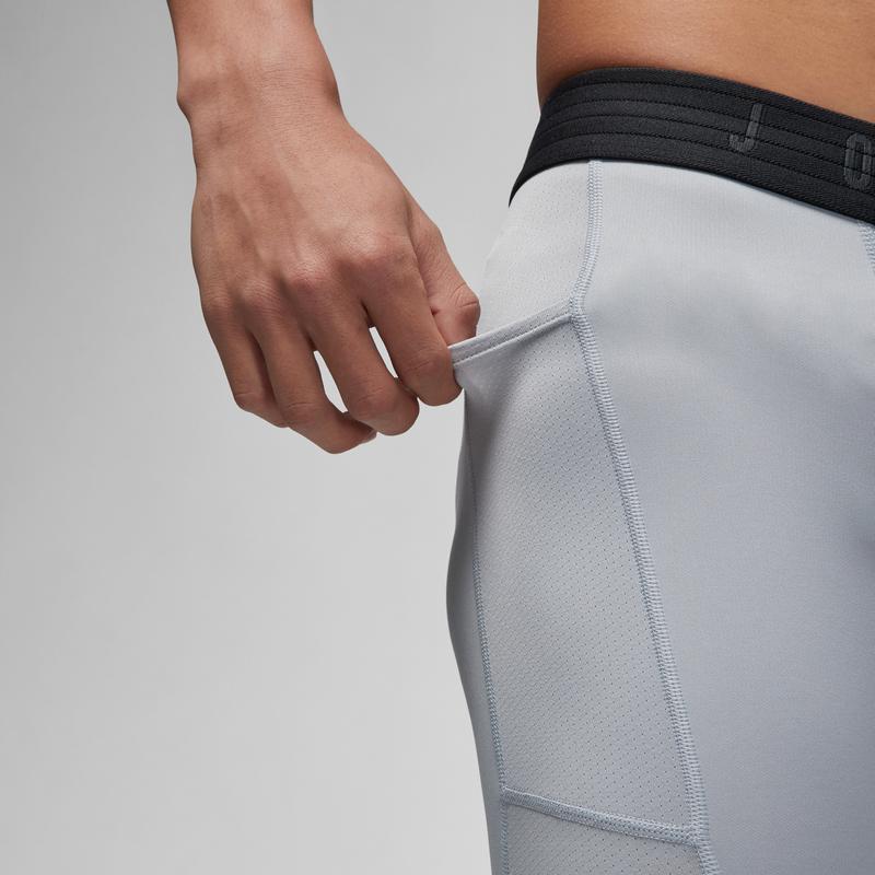 Jordan Спортивные шорты с логотипом Dri-Fit, быстросохнущие, впитывающие влагу, шорты для фитнеса, мужские шорты, волчье-серые, DM1814-012