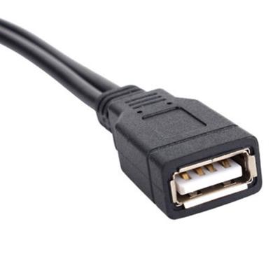 Usb 2.0 1 мама на 2 папа Y-разветвитель удлинитель для синхронизации данных и зарядки