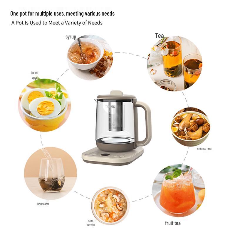 Thermos Многофункциональный стеклянный термопот 1,8 л