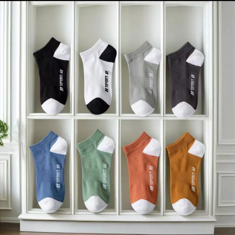 Мужские летние носки с низким вырезом - Устойчивые к запаху, Модные, Влагоотводящие для Весны и Сезона Выпускных