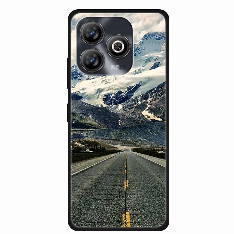 Чехол для ZTE BLADE A75 4G Животные Мягкий Силикон ТПУ Чехлы для Телефона Задняя Крышка Для ZTE BLADEA75 Ударопрочный Волк Защитник Крутой Coque