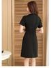 Chinese Style Women's Summer Uniform Dress for Spa Technicians