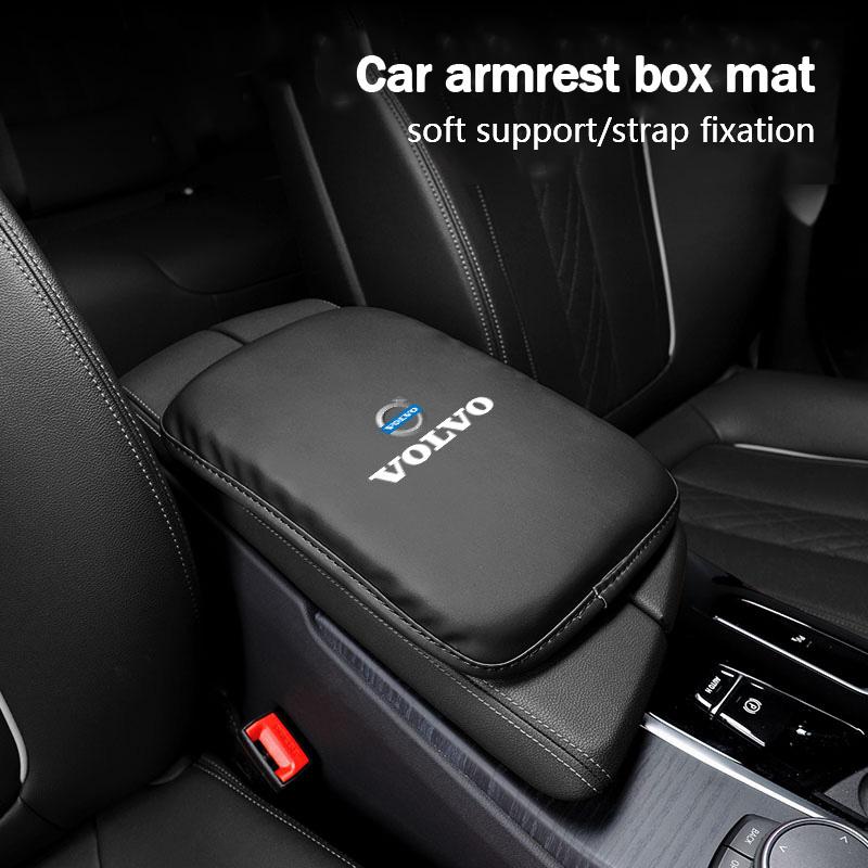 Car Armrest Mat Center Console Arm Rest Protection Cushion For Volvo V60 V40 XC90 S60 C30 XC60 V50 V70 Car Supplies Armrest Pad