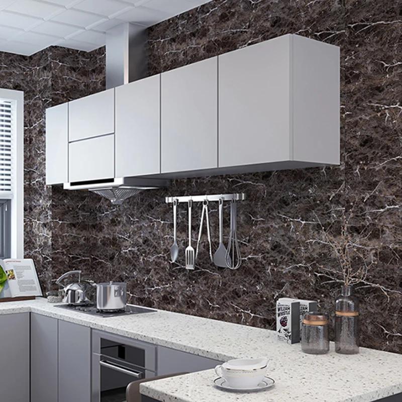 30X30см Виниловая Самоклеящаяся Плитка Наклейка на Стену для Декора Ванной Комнаты Гостиной для Стен Обои Кухня Водонепроницаемая Наклейка на Пол