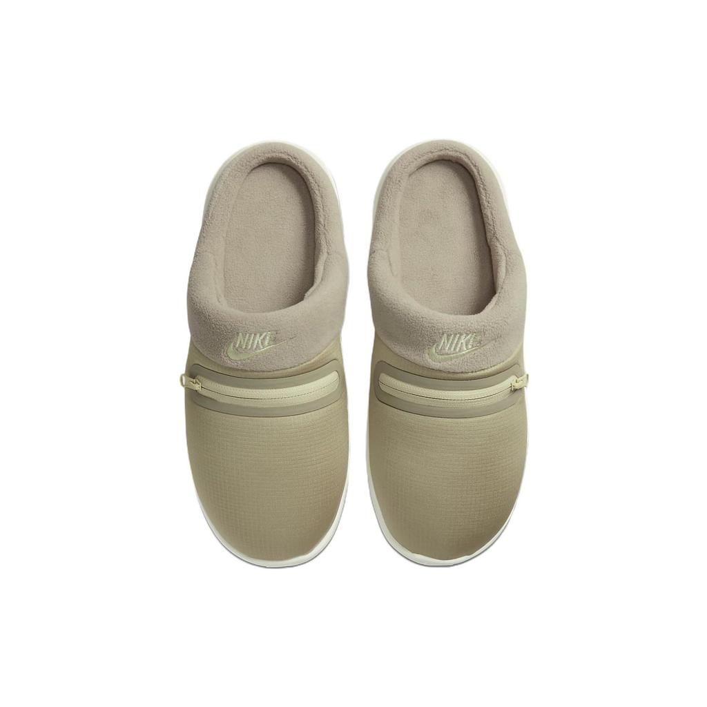 Nike Burrow SE Удобные Повседневные Тапочки Мужские Тапочки Серый Зеленый DC1456-202