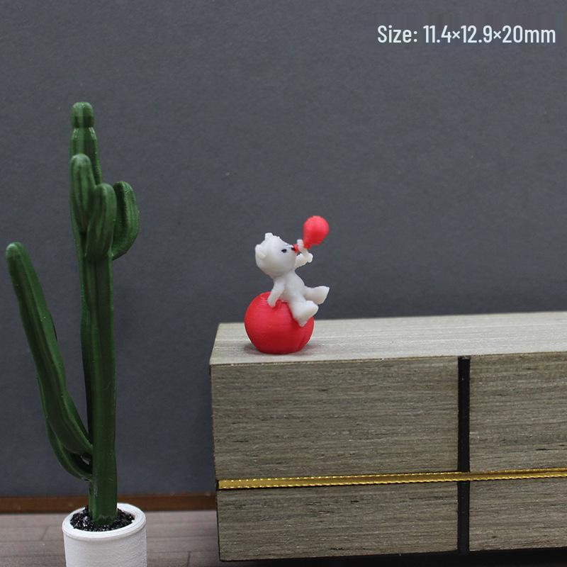 Миниатюрный кукольный домик, художественный декор, модель для фотографии