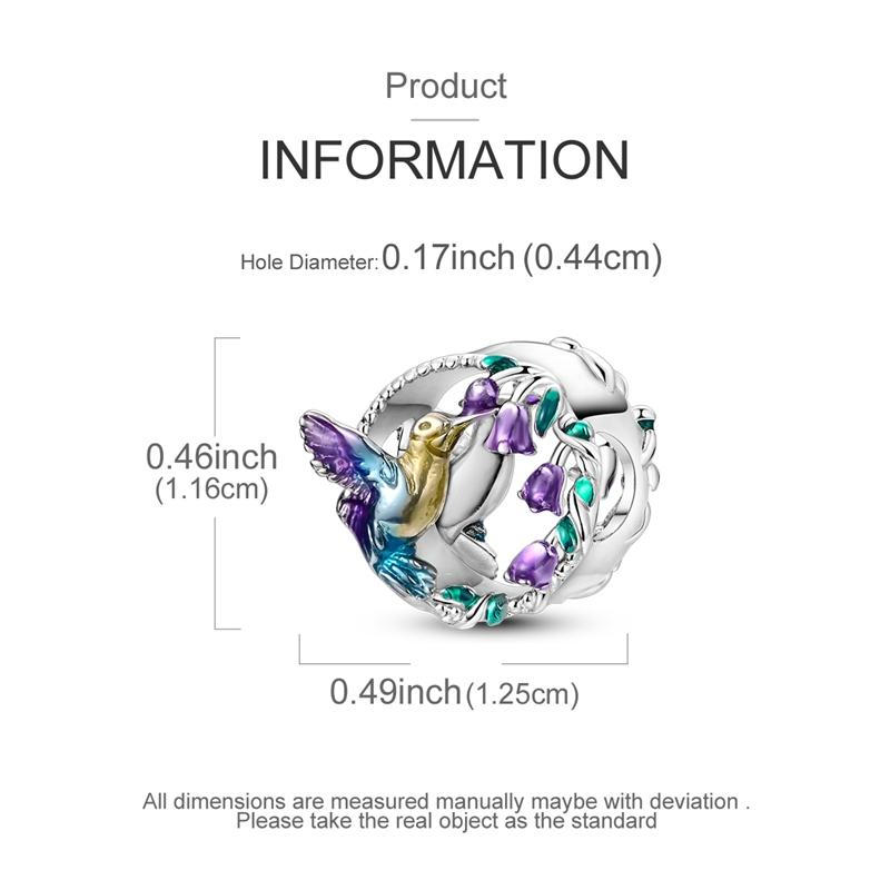 Copper Red Bird Dove Of Peace Love Cross Pendant Charms Fit Original Bracelet Beads Necklace Diy Jewelry