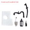 Oil Filter Gas Fuel Line Hose Tube Replacement for Chainsaw Stil 017 170Ms 180Ms 018 Plastic Easy to Operate