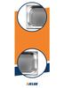Pojemnik gastronomiczny 7L - GN1/2, H100MM -  stal nierdzewna - YG-00263