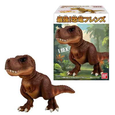 Bandai Самая прочная коробка из 12 предметов «Друзья динозавров»! (конфеты-игрушки)
