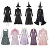 Enchanting Magic Witch Cosplay Costume For Halloween Unisex Fantasy Dress