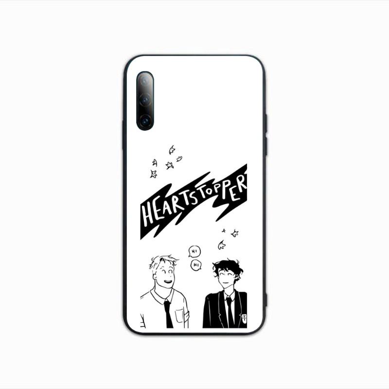 Чехол для телефона Heartstopper для Samsung A91 A81 A73 A72 A71 A30S A20 A12 A13 A52 A53 4G 5G, мягкий черный чехол для телефона