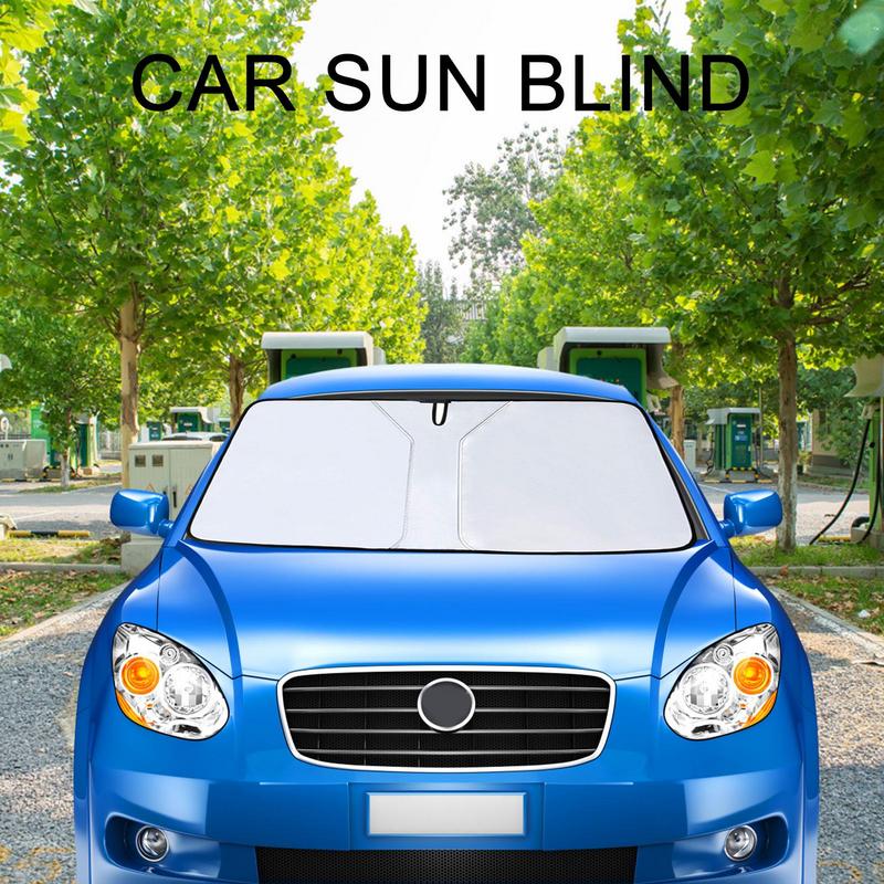 Солнцезащитный козырек на лобовое стекло, складной автомобильный козырек от солнца для переднего окна, авто солнцезащитный козырек, теплозащита, автомобильные солнцезащитные блоки, УФ-защита