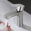 304 Stainless steel Bathroom Faucet Thickened Material Basin Faucet Hot and Cold Mixer Faucet Single Handle Sink Tap