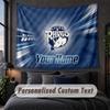 Custom Name Text Tapestry,Leeds Rhinos Decorative Wall Hanging, Background Tapestry For Home Bedroom