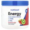 Energy, Clean Energy Powder, Strawberry Kiwi, 10.7 Oz (300 G)