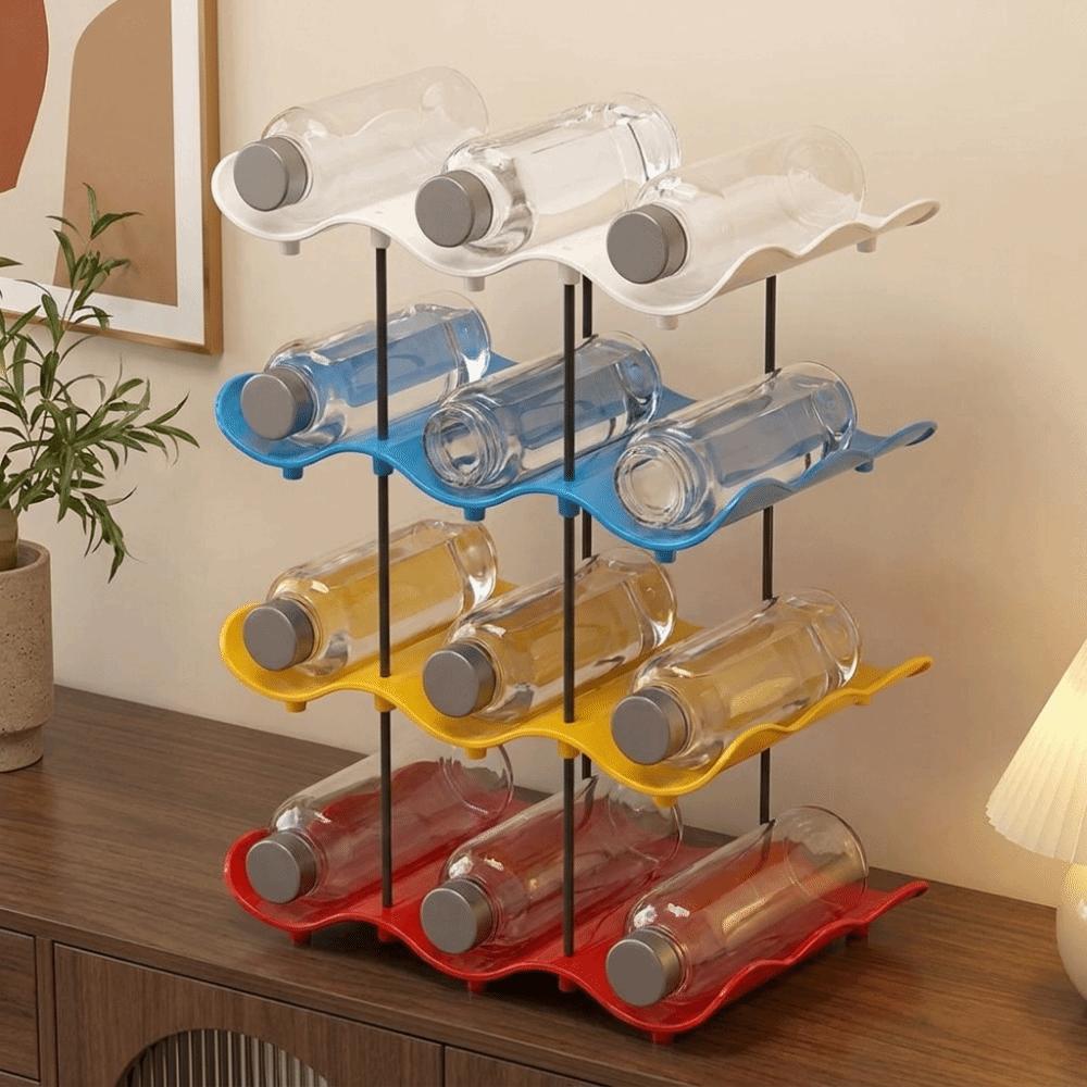 Large Capacity Wavy Multi-layer Finishing Rack Anti-Fall Water Cup Holder Cup Storage Rack Office