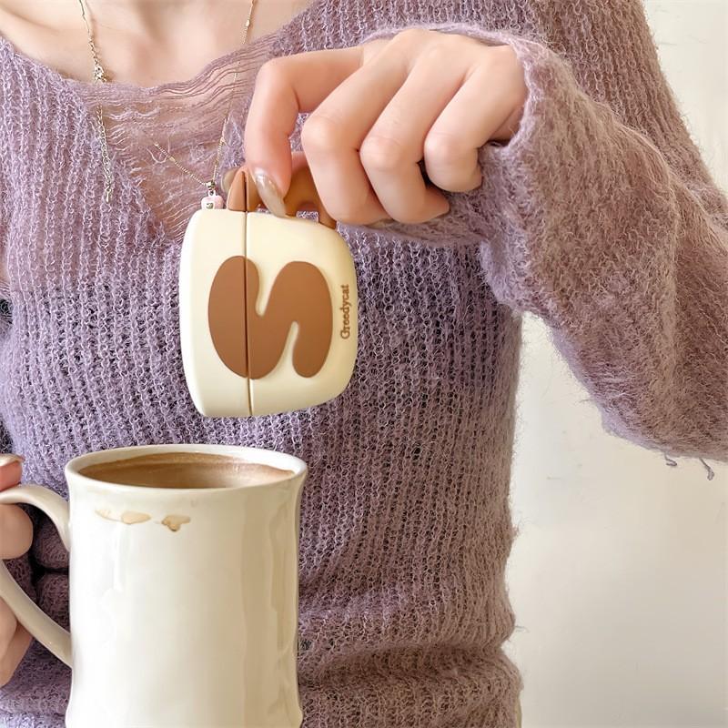 Для Airpods Pro 2 чехол, милый 3D кофейная чашка силиконовый противоударный защитный чехол для наушников для Airpods 4 чехол 2024 мужчины женщины